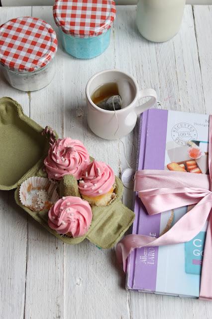 Especial Día de la madre - Cupcake de rosas y pistachos en Pasion Food