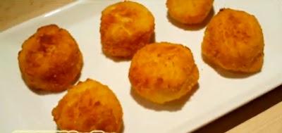 Menú del día: Croquetas de puré y chorizo