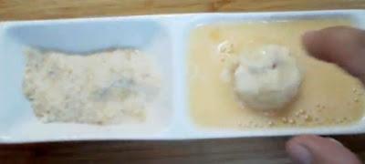 Menú del día: Croquetas de puré y chorizo