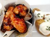 Alitas pollo salsa barbacoa