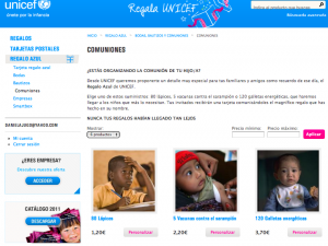 Unicef La Comunión