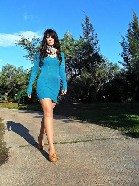 Look of the day: Turquoise Dress Turquoisedress_lovelystyle3
