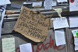 Exposición sobre el 15M, “1er AÑO DE ACCIÓN INDIGNADA” en el Ateneo de Madrid.
