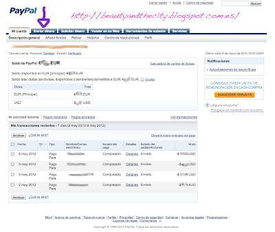 Cómo enviar dinero por PayPal