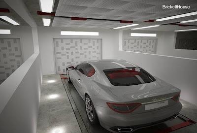 Primera cochera transitoria Estacionamiento robotizado vertical.