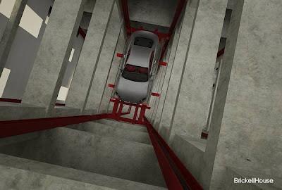 Parqueadero robotizado elevador Estacionamiento robotizado vertical.