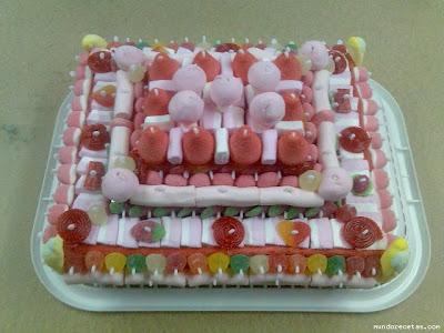 Tarta de chuches: Una Barbie-chuche paso a paso