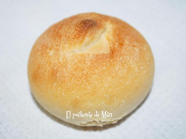 PANECILLOS DE PAN BLANCO CON POLISH DE YOGUR