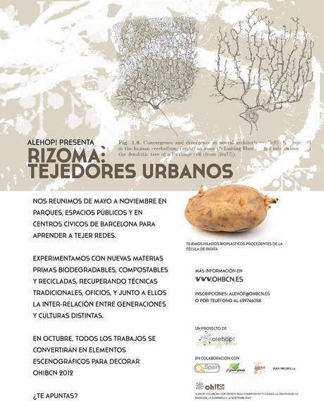 Rizoma+cartel+Difusio%CC%81n Rizoma: Tejedores urbanos