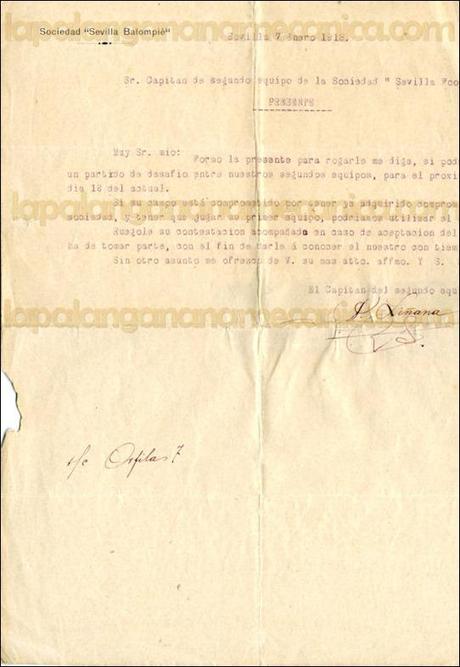 1913-01-07 SEVILLA BALOMPIE