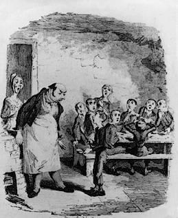 Ilustración de Oliver Twist