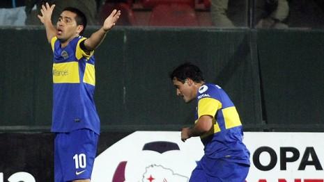 Riquelme y su magia llevaron a Boca a los cuartos