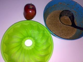 Magdalenas de morcilla y manzana