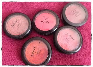 Cuidado con los coloretes en crema de NYX...