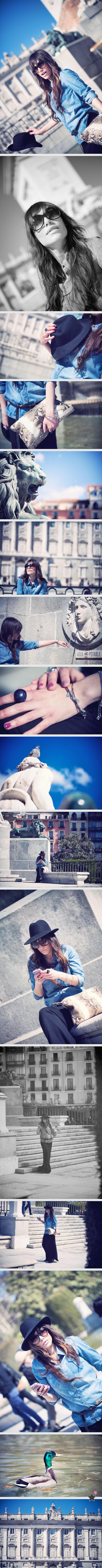 real palace in long skirt