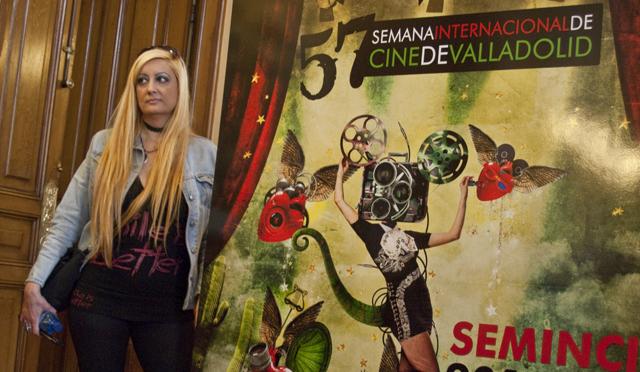 Marta Corcho,  ganadora del concurso de carteles de la SEMINCI 2012