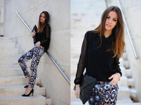 PRINTED PANTS
