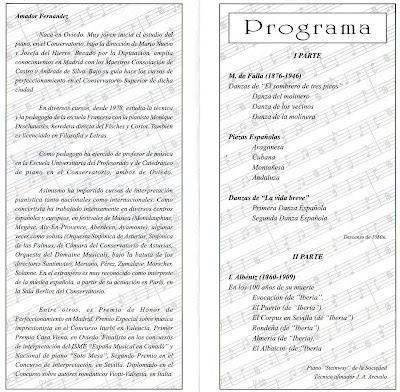 Falla Falla, mejor Albéniz