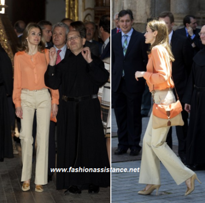 Dña. Letizia en San Millán de la Cogoya. Analizamos su look