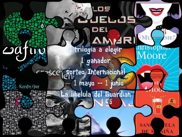 Sorteo Casi 300 del blog La libélula del guardián