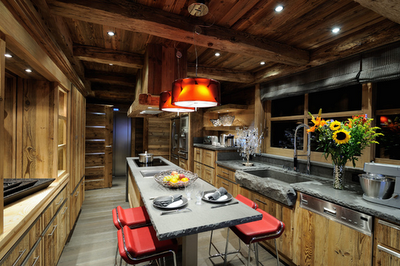 Chalet Estilo Rusticos en Courchevel