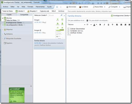 Genealogía y Evernote. ¿Siempre has querido tener una memoria perfecta?