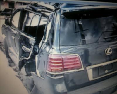 ACCIDENTE: Así quedó la flamante Jipeta de Elvis Martínez