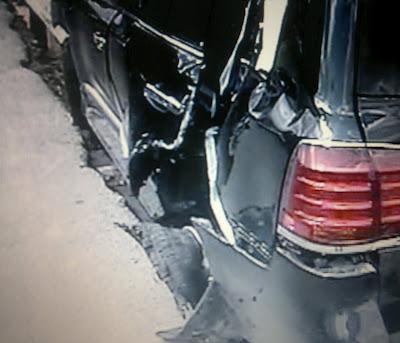 ACCIDENTE: Así quedó la flamante Jipeta de Elvis Martínez