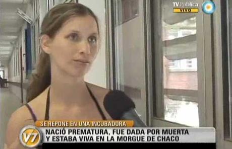 La ‘beba milagro’ cumple un mes tras certificar su muerte al nacer La ‘beba milagro’ cumple un mes tras certificar su muerte al nacer