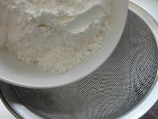 Galletas de pétalos de rosas