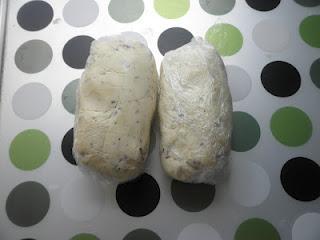 Galletas de pétalos de rosas