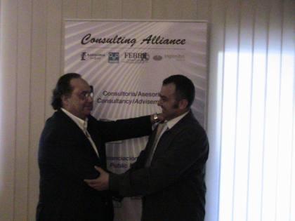 El Sr. J.R. Ferré , CEO de Ferré & Consulting Group  y el Sr. Metin Y. Özgün Associated Consultant (Turquía) de Ferré & Consulting Group. 