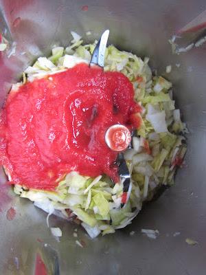 Empanada de salmón y gambas