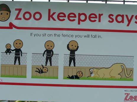 Los carteles más ridiculos que se pueden encontrar en un Zoológico
