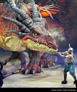 Espectacular funciones en vivo de How To Train Your Dragon
