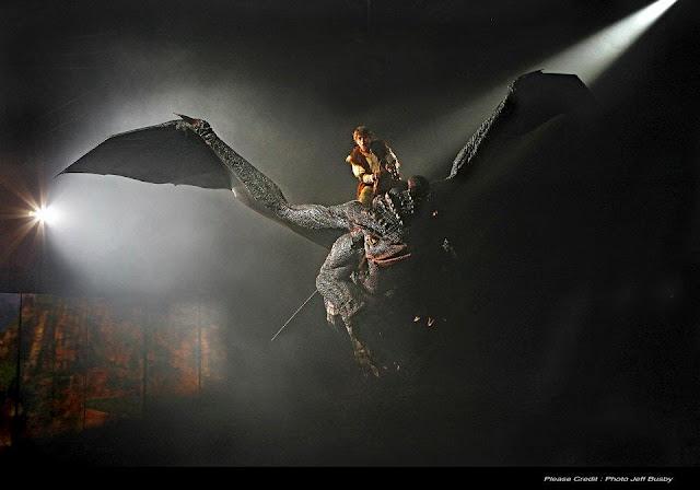 Espectacular funciones en vivo de How To Train Your Dragon