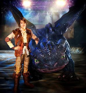 Espectacular funciones en vivo de How To Train Your Dragon
