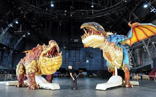 Espectacular funciones en vivo de How To Train Your Dragon