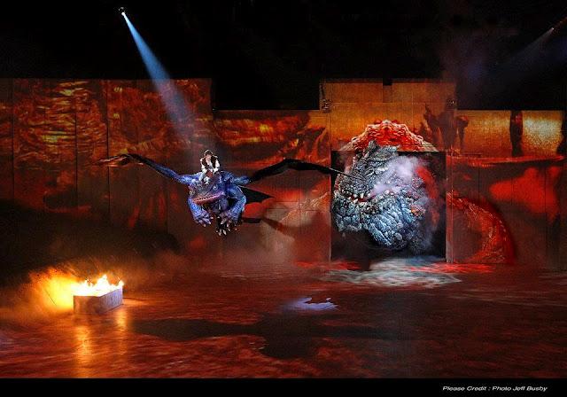 Espectacular funciones en vivo de How To Train Your Dragon