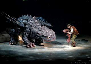 Espectacular funciones en vivo de How To Train Your Dragon