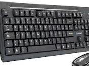 Escucha, escribe desplázate teclado, mouse bocinas Acteck