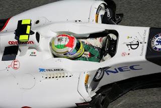 Califica Checo Pérez 6º para el GP de España