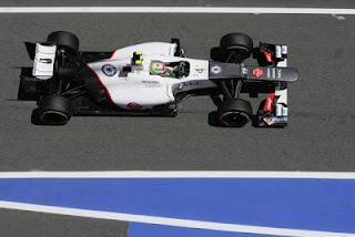 Califica Checo Pérez 6º para el GP de España