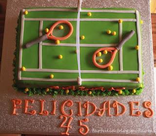 Tarta Pista Tenis