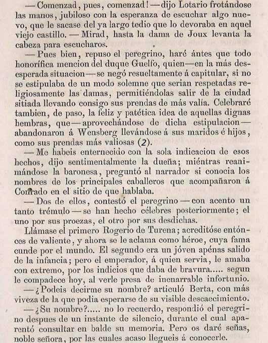 LA BARONESA DE JOUX (El trovador peregrino)