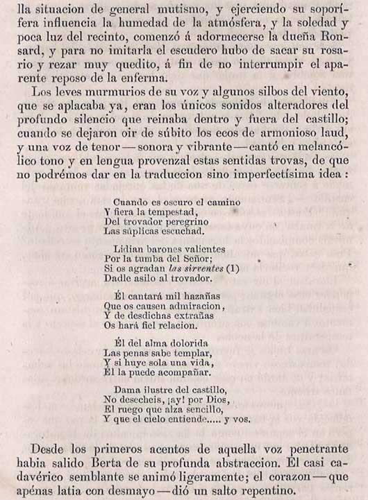 LA BARONESA DE JOUX (El trovador peregrino)