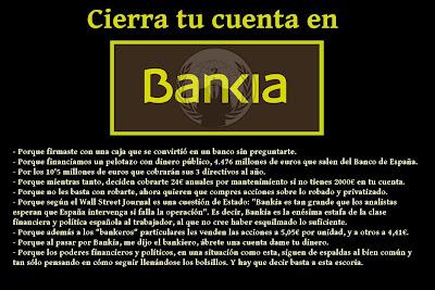 Bankia es asistida artificialmente, mientras sigue creciendo la generación perdida y Sol revienta en plena noche.