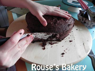 Rojo y negro (Tarta de chocolate y fresas)