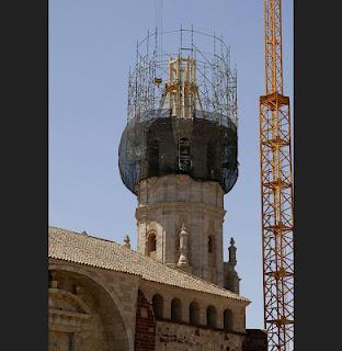 reconstrucción del chapitel de La Solana (Ciudad Real, Spain)