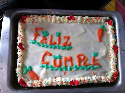 Tarta de Zanahoria (Carrot Cake)